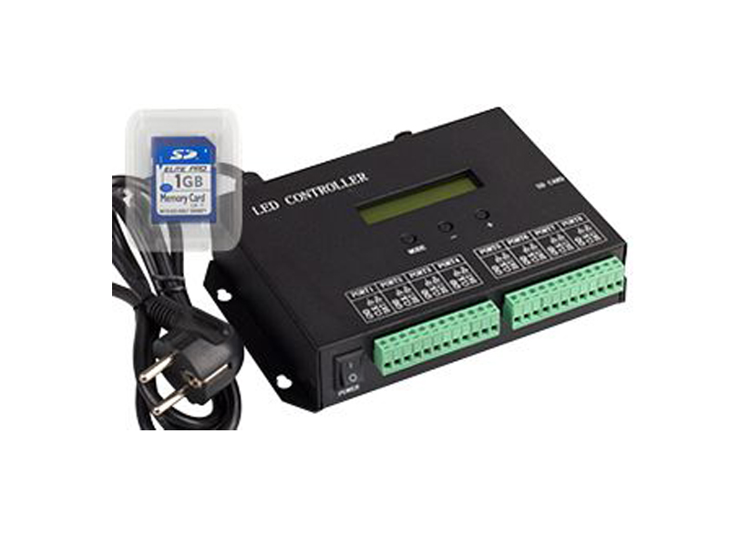 Купить Контроллер HX-803SA DMX (8192 pix, 220V, SD-карта) 