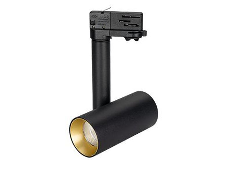Купить светильник sp-polo-track-pipe-r65-8w (золотая вставка, 40 deg)