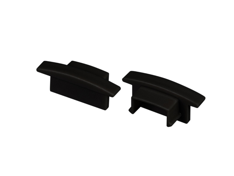 Заглушка LINE-2308-F BLACK глухая купить оптом в Москве 