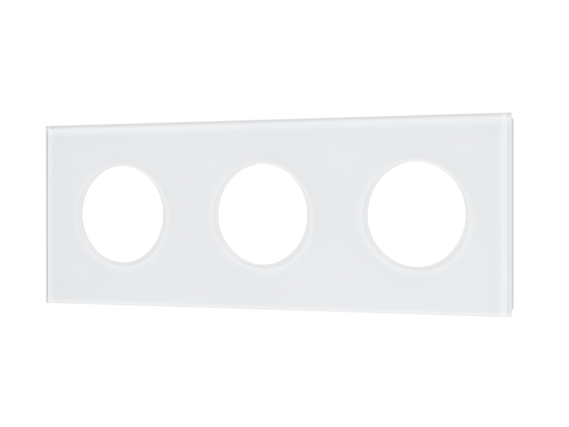 Купить Рамка стеклянная FRM-GLARE-GC-3-WH 