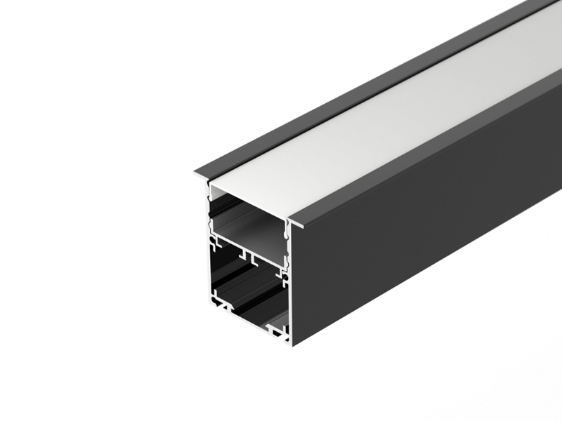 Профиль SL-LINIA52-3L-F-2000 ANOD BLACK купить оптом в Москве 