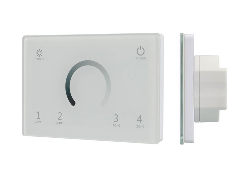 Купить Панель Sens SMART-P79-DIM White (230V, 4 зоны, 2.4G) 