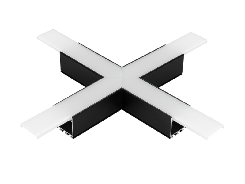 Крестовина PLS-LOCK-H25-Х90 BLACK (с экраном MAT-L) купить оптом в Москве 