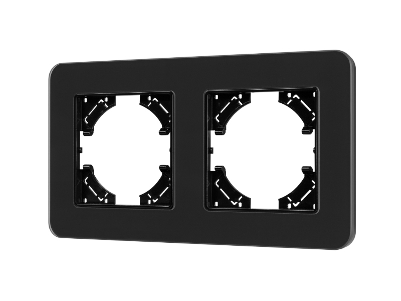 Купить Рамка стеклянная FRM-OMALI-SFGS-2-BK 