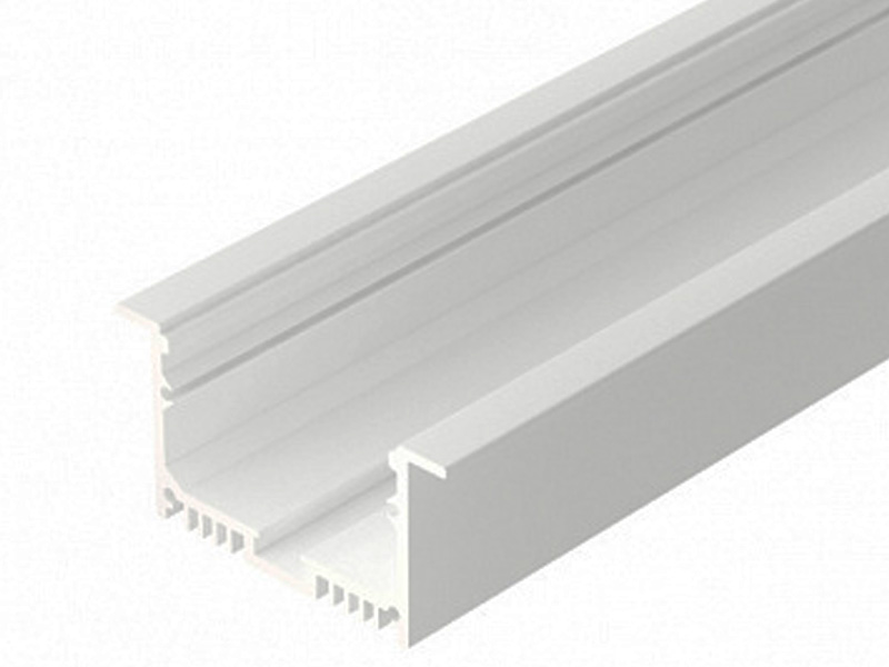 Профиль с экраном SL-LINIA62-F-2500 WHITE+OPAL купить оптом в Москве 