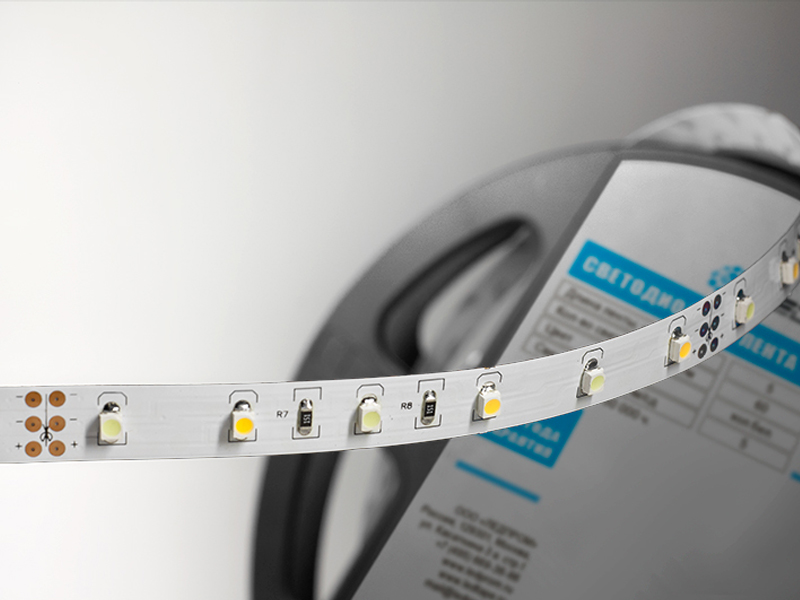 Светодиодная лента LP IP22 3528/60 LED MIX white - 160.20р /м