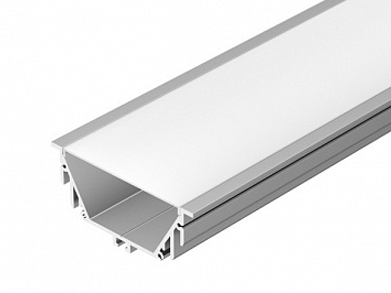 Профиль с экраном ALU-POWER-RW80F-2000 ANOD+FROST купить оптом в Москве 