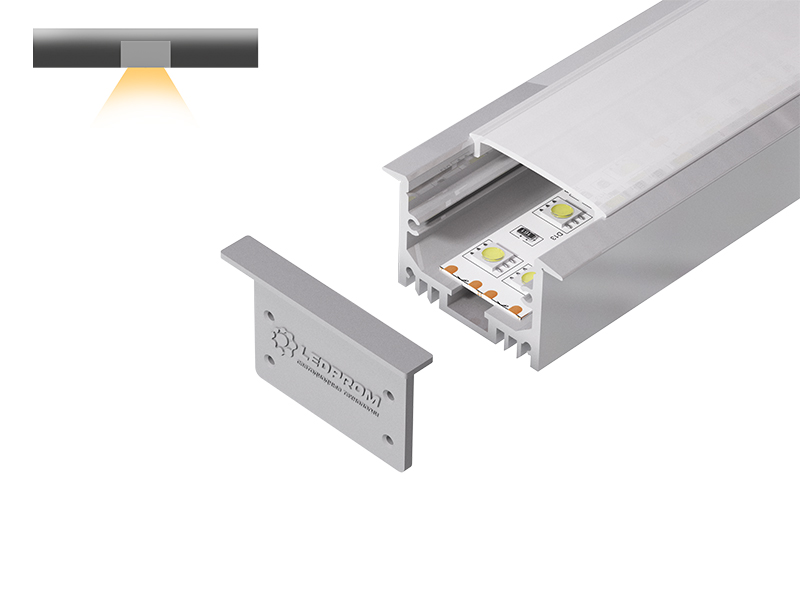 Профиль алюминиевый LP 2544 (2000 мм) купить оптом в Москве 