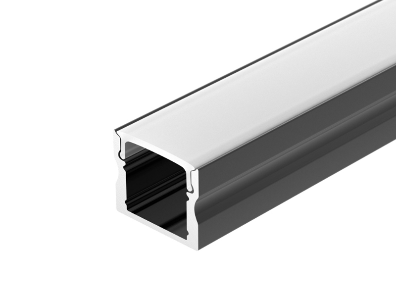 Профиль LINE-1715-2000 ANOD BLACK купить оптом в Москве 