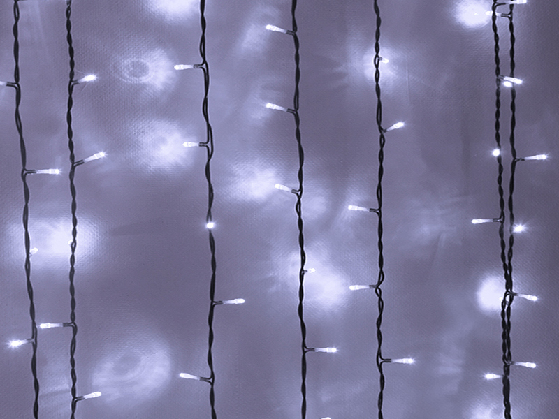 Светодиодный занавес 1х9м купить оптом в Москве 