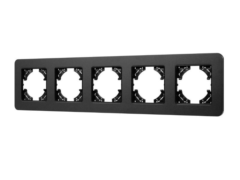 Купить Рамка алюминиевая FRM-AKIRY-SFAL-5-BK 