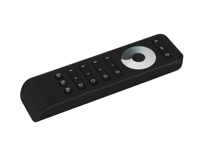 Пульт SMART-R33-DIM Black (4 зоны, 2.4G) купить оптом в Москве 