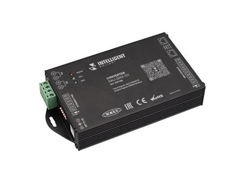 INTELLIGENT ARLIGHT Конвертер DALI-DMX-311(DC12-48V, REVERS) купить оптом в Москве 