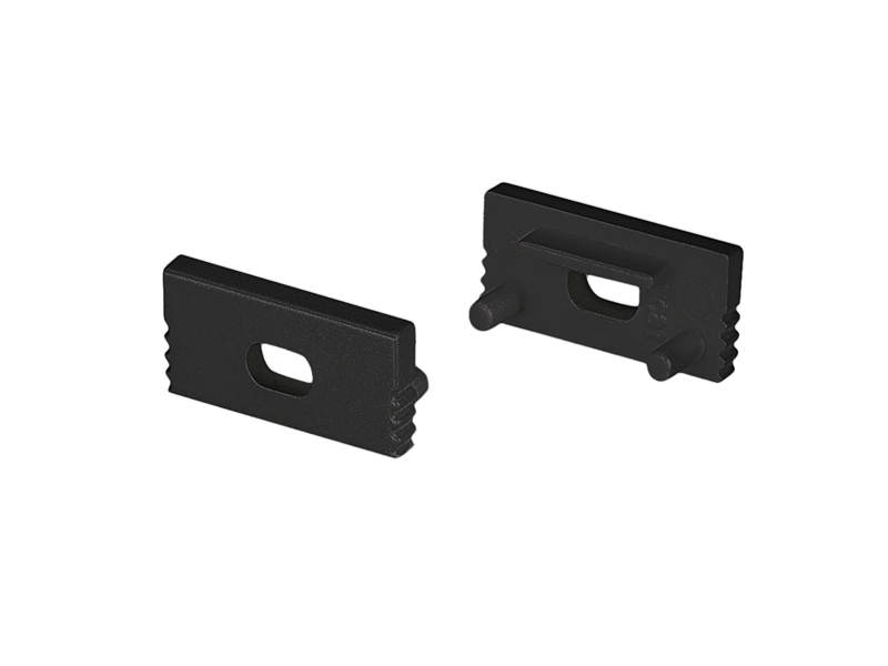 Заглушка SL-SLIM-H7 BLACK с отверстием купить оптом в Москве 