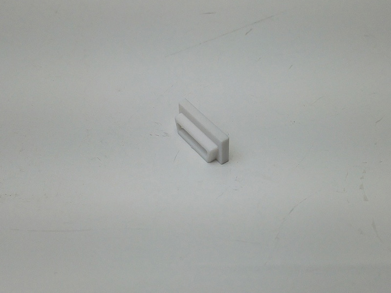 Купить Заглушка с отверстием белая матовая ZAG-FR-01 