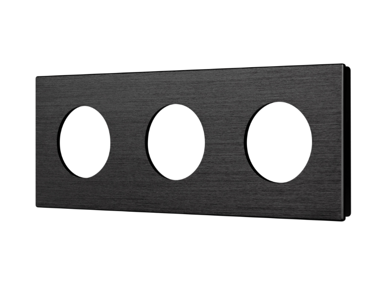 Купить Рамка алюминиевая FRM-PRESTO-ALR-3-BK 