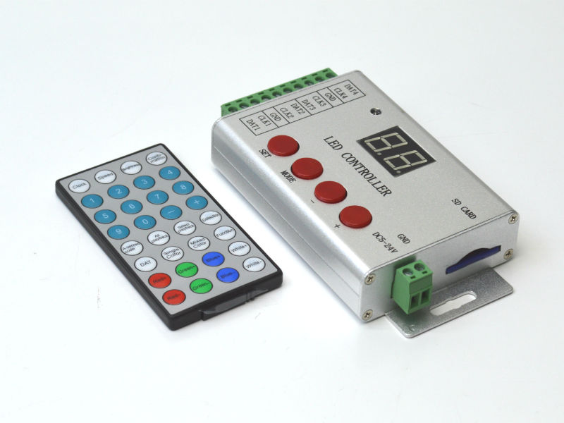 Купить Контроллер RL-801SE (8192 pix, 5-24V, SD-карта, ПДУ) 