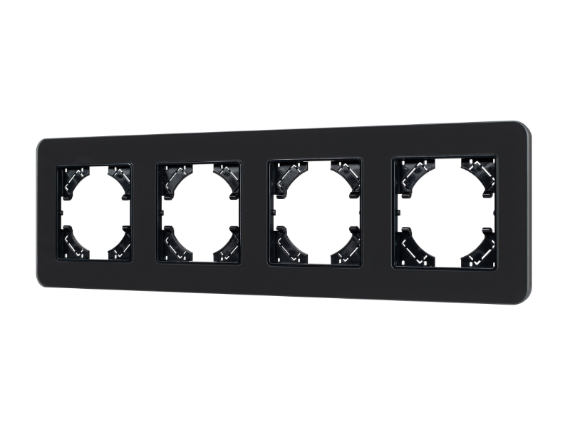 Купить Рамка стеклянная FRM-OMALI-SFGS-4-BK 