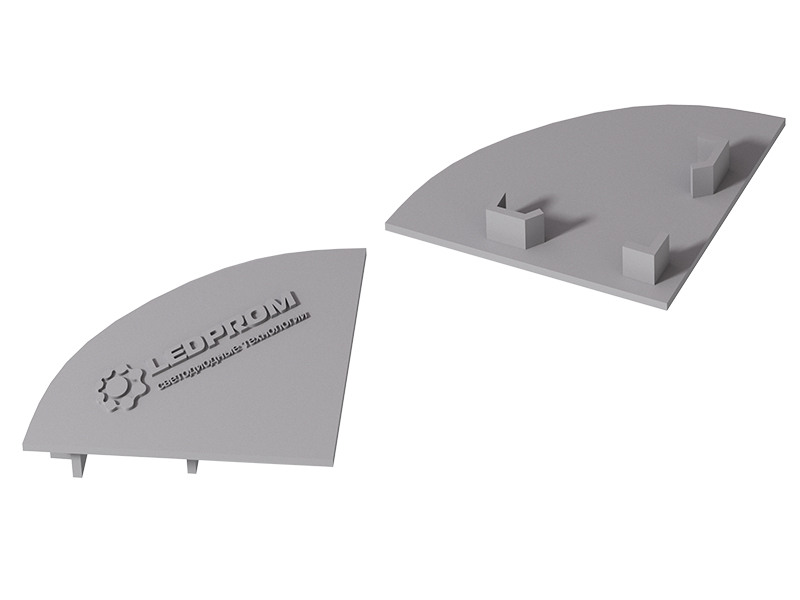 Заглушка для профиля LP 3030 (правая) купить оптом в Москве 