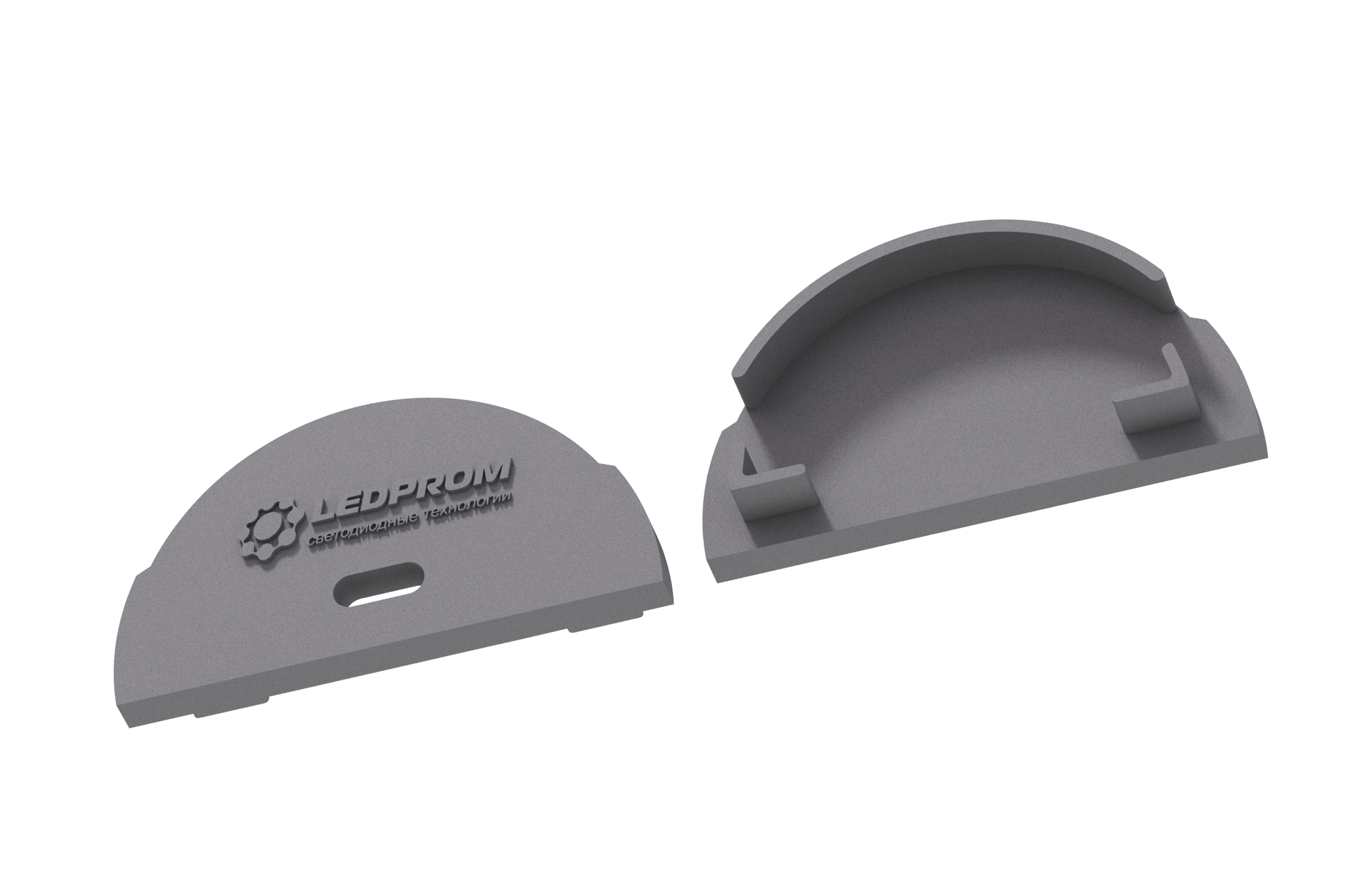 Заглушка для профиля LP 0624 (без отверстия) купить оптом в Москве 