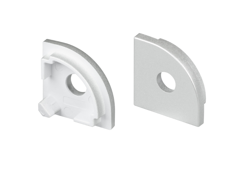 Заглушка SL-KANT-H16-S10 ROUND с отверстием купить оптом в Москве 