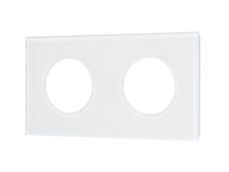 Купить Рамка стеклянная FRM-GLARE-GC-2-WH 