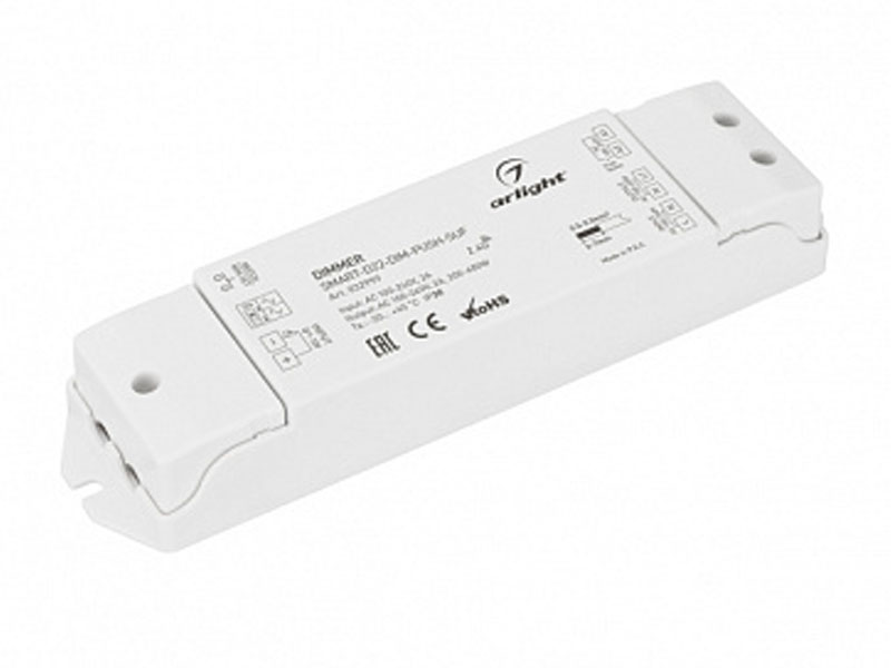 Диммер SMART-D22-DIM-PUSH-SUF (230V, 2A, TRIAC, 2.4G)  купить оптом в Москве 