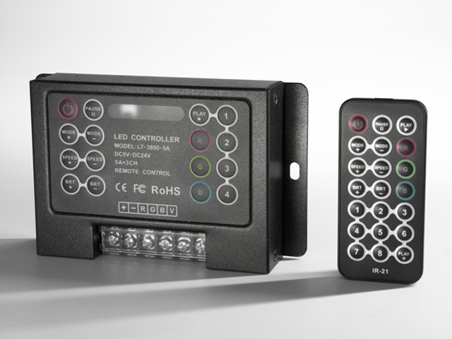 Купить RGB Контроллер LP IR 3800 В 