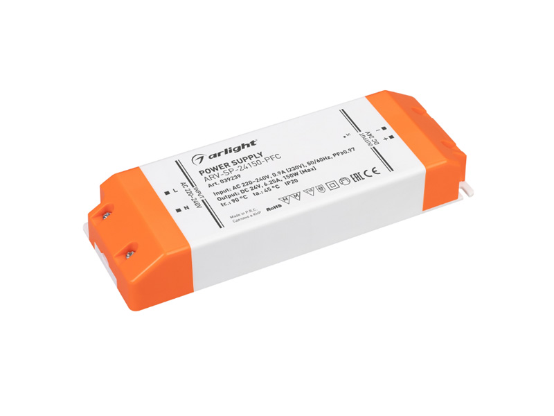 Блок питания ARV-SP-150-PFC купить оптом в Москве 