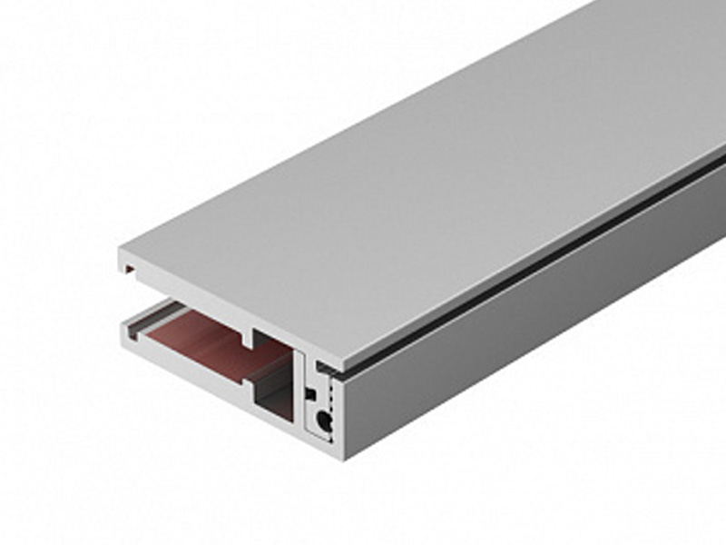 Алюминиевый Профиль KLUS-GLASS-56-2000 ANOD купить оптом в Москве 