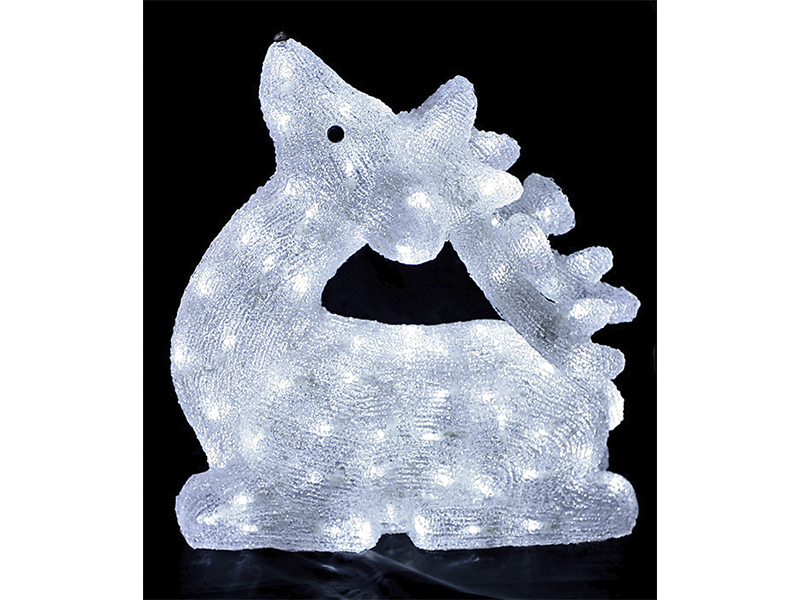 Светодиодная фигура "Олень", 49см., 120 led, 220/24V купить оптом в Москве 
