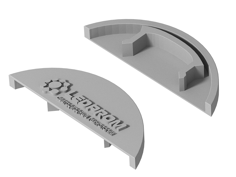 Заглушка для профиля LP 0636 (без отверстия) купить оптом в Москве 