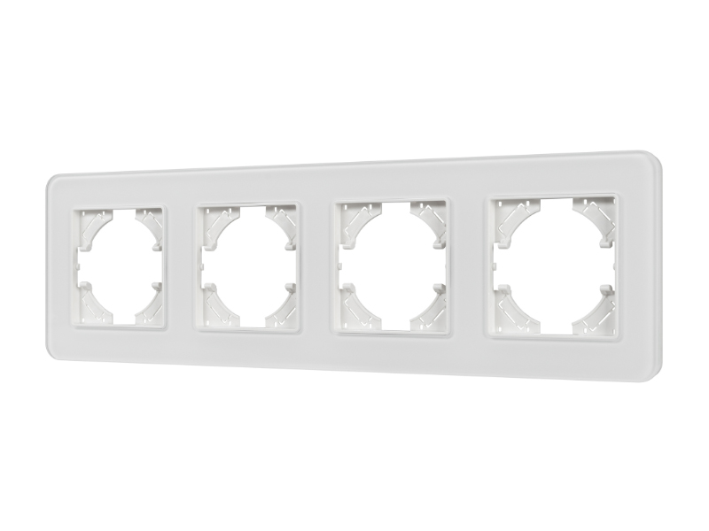 Купить Рамка стеклянная FRM-OMALI-GS-4-WH 