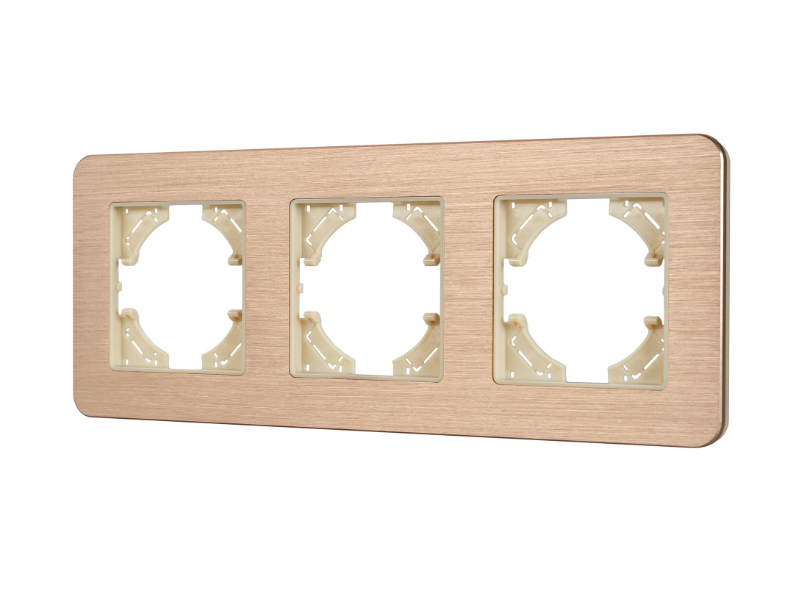 Купить Рамка алюминиевая FRM-AKIRY-AL-3-GD 