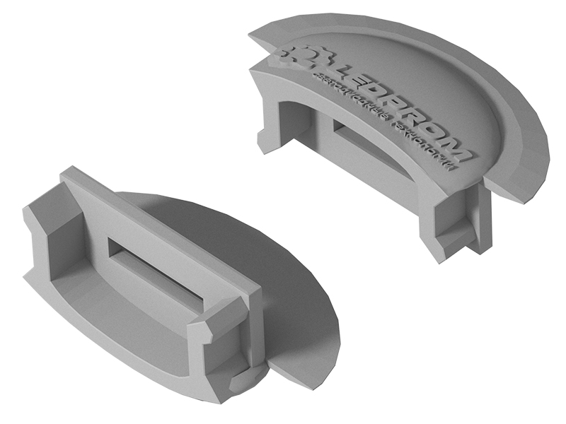 Заглушка для профилей LP 1236/1234 (универсальная) купить оптом в Москве 