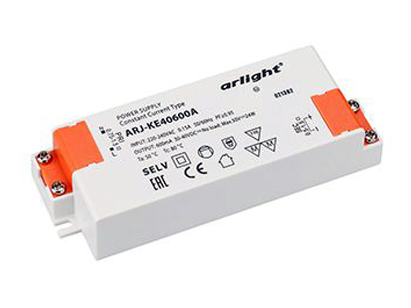 Блок питания ARJ-KE40600A (24W, 600mA, PFC) купить оптом в Москве 