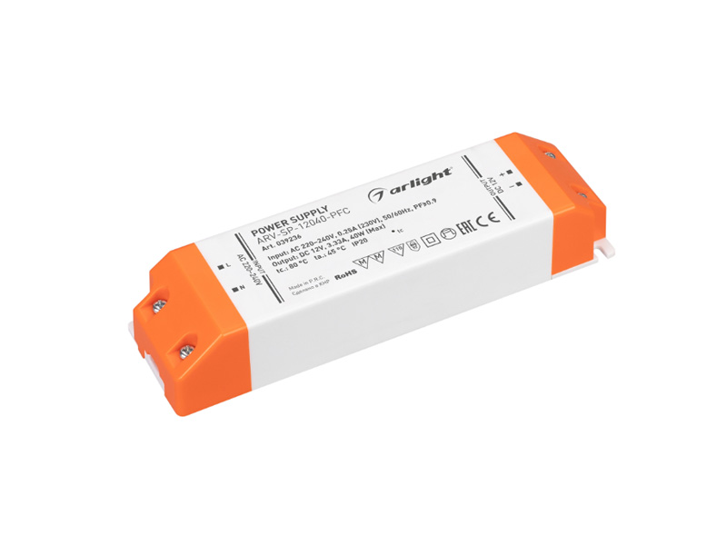 Блок питания ARV-SP-040-PFC купить оптом в Москве 