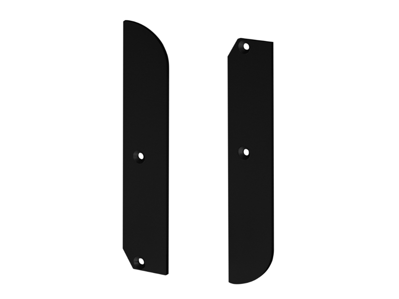 Заглушка PLINTUS-H80 BLACK купить оптом в Москве 