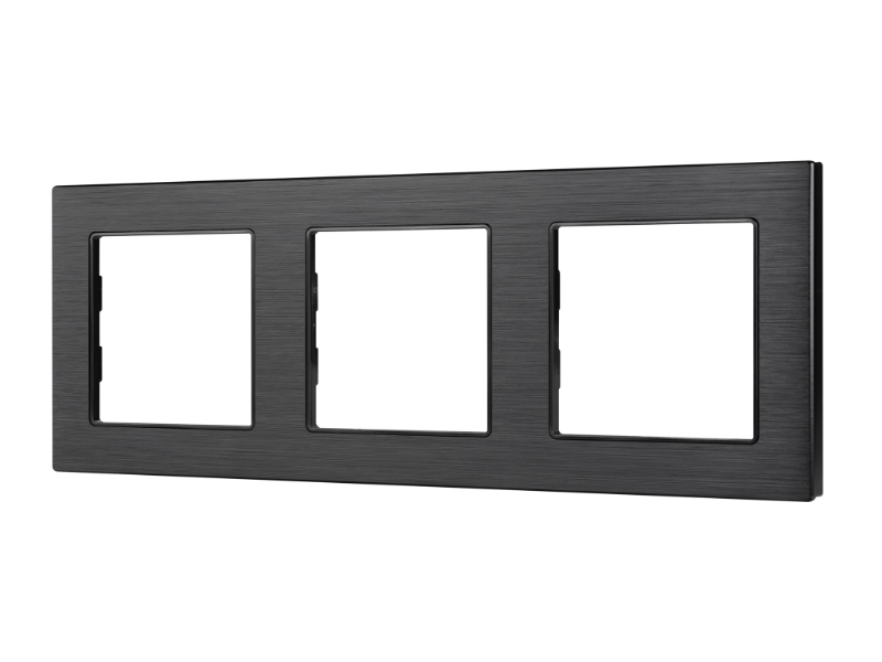 Купить Рамка алюминиевая FRM-PRESTO-ALS-3-BK 