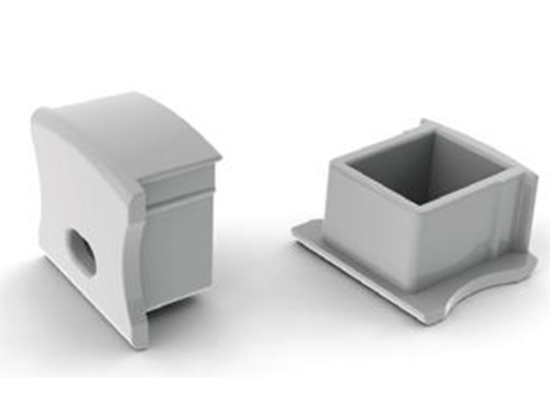 Заглушка PVC-SLIM-H15 с отверстием купить оптом в Москве 