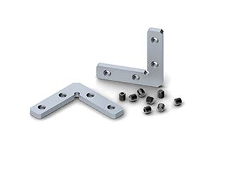 Соединитель ALU-90HOR угловой горизонтальный купить оптом в Москве 