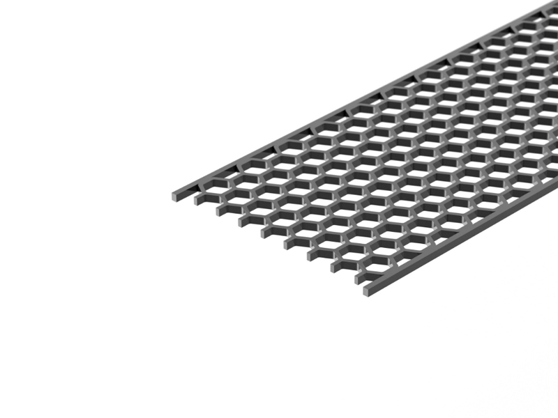 Решетка антибликовая LINE-5075-HONEYCOMB BLACK купить оптом в Москве 