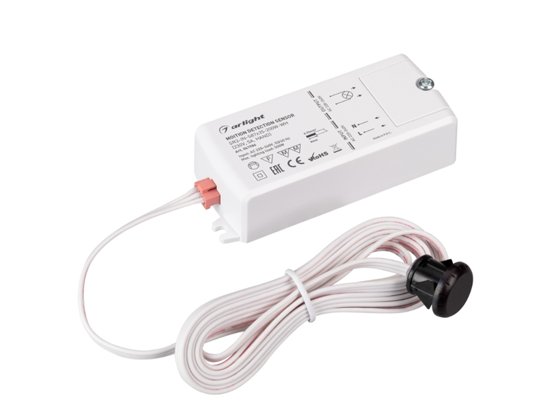ИК-датчик SR2-IN-S87x35-200W-WH (230V, 5A, HAND) купить оптом в Москве 