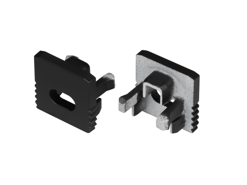 Заглушка SL-MINI-10 BLACK с отверстием купить оптом в Москве 