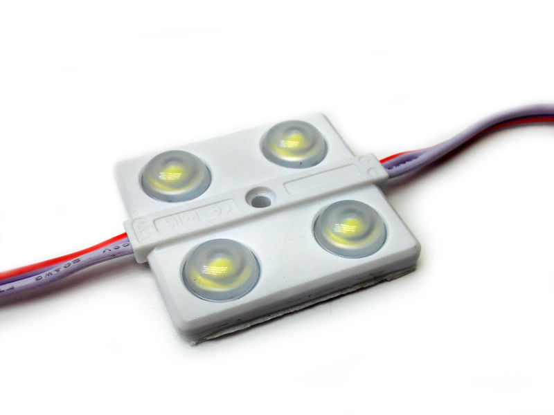 Светодиодный модуль LP PS 2835-4 линза (1,44 вт) купить оптом в Москве 