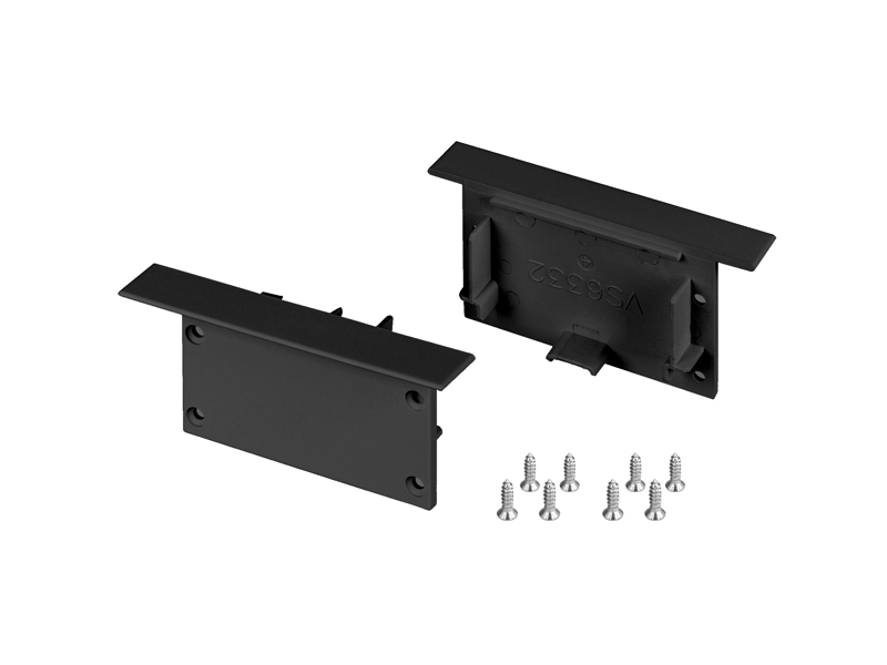 Заглушка SL-LINIA62-FS BLACK купить оптом в Москве 