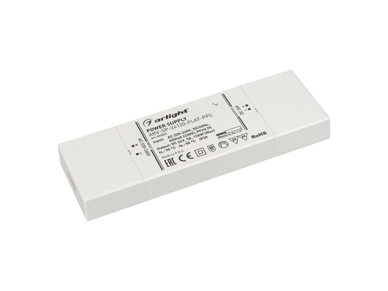 Блок питания ARV-SP-120-FLAT-PFC купить оптом в Москве 