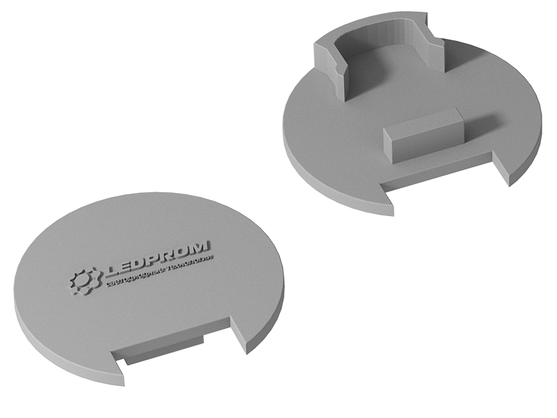 Заглушка для профиля LP 2328 (без отверстия) купить оптом в Москве 