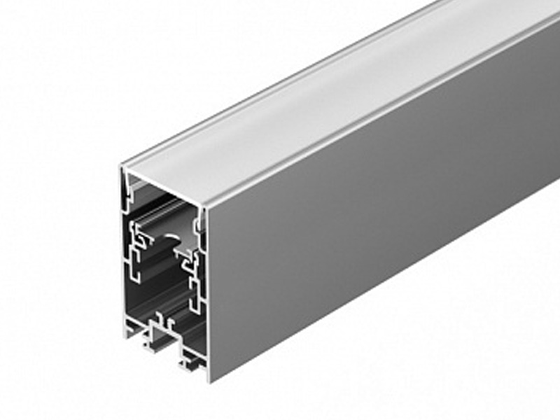 Профиль с экраном S2-LINE-4067-2500 ANOD+OPAL купить оптом в Москве 