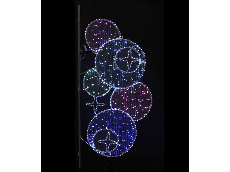 Светодиодная консоль "Три кометы" 105x170 купить оптом в Москве 